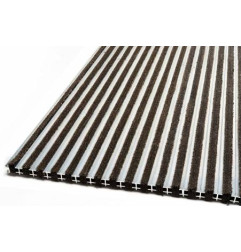 Double-sided doormat with shaded textile on rubber - CUSTOM DESIGN - Height 22 mm - Colortraffic - Rosco