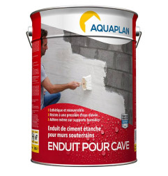 Enduit pour cave - Waterproof cement plaster - Aquaplan