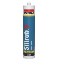 Silirub S - Sanitair azijnzuur siliconenkit - Soudal