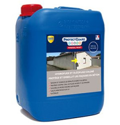 ProtectGuard Color Mineral Paint - Speciale Facciate - Idrorepellente e oleorepellente colorato - Guard Industrie