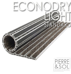 EconoVilt Light - Estera de perfil de aluminio cubierta con fibras de polipropileno - Verimpex