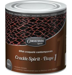 Crackle Spirit - Шаг 1 - Эффект современного потрескивания - Owatrol