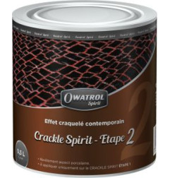 Crackle Spirit - Efeito crackle contemporâneo - Owatrol