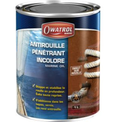 Marine Oil - Inibidor de ferrugem incolor e penetrante - Owatrol