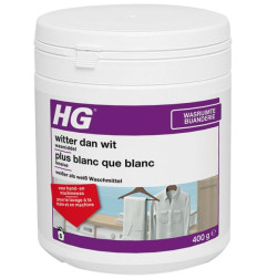 Plus blanc que blanc lessive spéciale pour textiles blancs 400 gr - HG