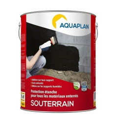 Souterrain - Protection étanche pour matériaux enterrés - Aquaplan