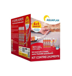 Barrière contre l'humidité - Gel d'injection contre l'humidité ascensionnelle - Aquaplan