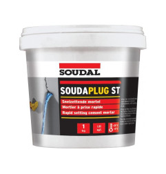 Soudaplug ST - Mortier d'imperméabilisation - Soudal