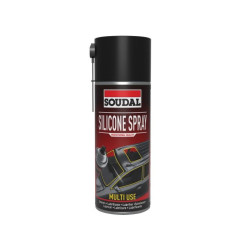 Spray de silicona - Lubricante transparente a base de aceite de silicona - Soudal