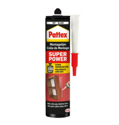 Super Power - Colle de montage à base acqueuse - Pattex