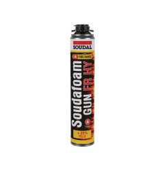 Soudafoam FR HY Gun - Fireproof sprayable PU foam - Soudal