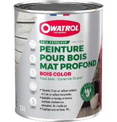 Bois Color - Глубокая матовая краска для дерева - Owatrol