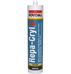 Repa-Cryl D - Acrylaatkit met lage elasticiteit - Soudal