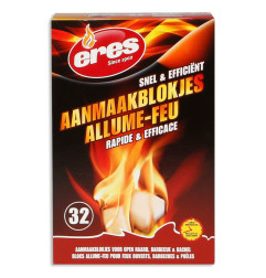 Firelighters 32 - Classic quick start firelighters - Eres-Sapoli