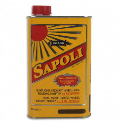 Sapoli Cera lavabile marrone - Cera tradizionale di alta qualità - Eres-Sapoli