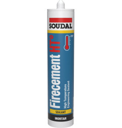 Firecement HT - Mastic de jointoyage non-élastique et résistant à la chaleur - Soudal