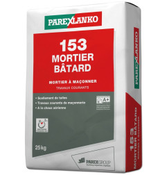 153 Batard Mortar - Mortero aéreo para mampostería de cal - Parexlanko