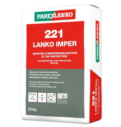 221 Lanko Imper - Mortier d'imperméabilisation - Parexlanko