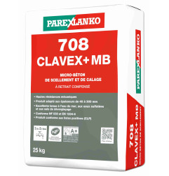 708 Clavex Plus MB - 用于密封和楔入的微混凝土 - Parexlanko