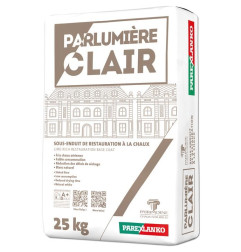 Parlumière Clair - Sous-enduit blanc de restauration à la chaux - Parexlanko