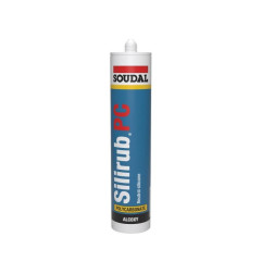 Silirub PC - Neutral silicone sealant for construction and glazing - Soudal