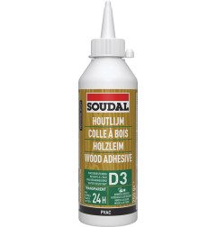 65A - Colle à bois résistant à l'eau D3 - Soudal