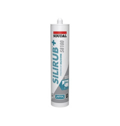 Silirub+ S8100 - Neutral sanitary silicone sealant - Soudal