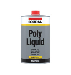 Poli líquido - Resina de poliéster para reparação do corpo - Soudal