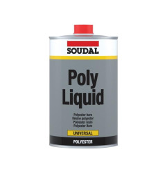 Poly liquid - Polyester resin for body repair - Soudal