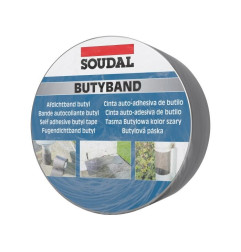 Butyband 5 cm - Bande butyl autocollante - Soudal