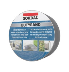 Butyband 5 см - самоклеящаяся бутиловая лента - Soudal