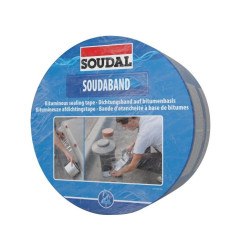 Soudaband alu - Faixa de impermeabilização auto-adesiva - Soudal