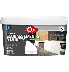 Peinture soubassements et murets - OXI