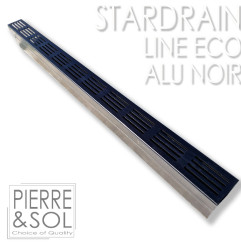 Узкий алюминиевый желоб 6,5 см - StarDrain - LINE ECO