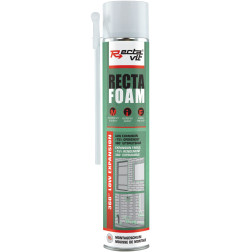 Recta foam - 360° low expansion - Mousse PU - Rectavit