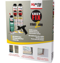 Easy fix - Start2gun - Polyurethane mounting adhesive set - Rectavit