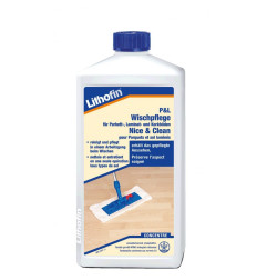 P&L Nice & Clean - Limpiador alcalino para parquet y suelos laminados - Lithofin