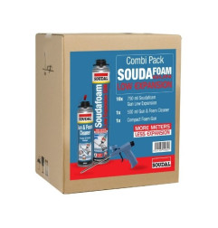 Combibox gunfoam baixa expansão - Espuma PU de baixa expansão - Soudal