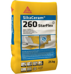 SikaCeram-260 StarFlex - эластичный плиточный клей - Sika