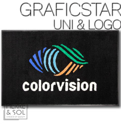 Felpudo con logotipo GRAFICSTAR