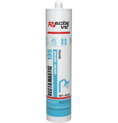 Recta-mastic 135 sanitaire neutre - Mastic d'étanchéité - Rectavit