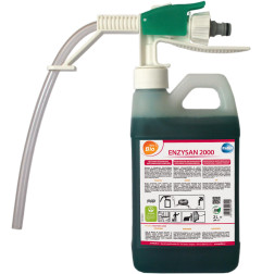 PolBio Odor Control Enzysan 2000 - Detergente biotecnologico concentrato per pavimenti e superfici - Pollet