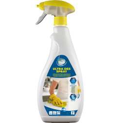 Poltech Ultra DES Spray - Detergente disinfettante - FR - Pollet