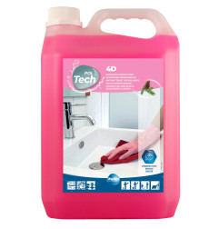 PolTech 4D - Disinfectant deodorizing descaling detergent - FR - Pollet