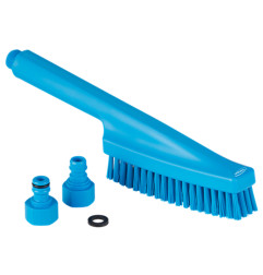 Hand brush, water passage 7057/3 - 330mm hard - Vikan