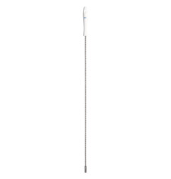 Flexible rod 5351/5 - 755mm stainless steel diameter 5mm white - Vikan