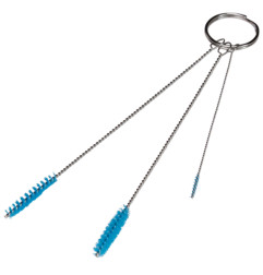 Kit brosses fines 5362 - Diamètres 2, 5, 6mm souples - Vikan