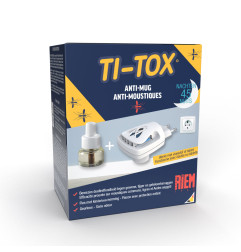 Ti-Tox Anti-mosquitos - Difusor repelente de mosquitos - RIEM