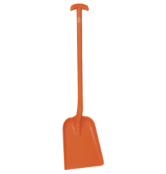 T-handle shovel 5631/7 - 271mm orange straight handle - Vikan