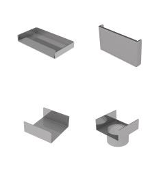 3XSDRAIN INOX 通道配件 - LINE ECO